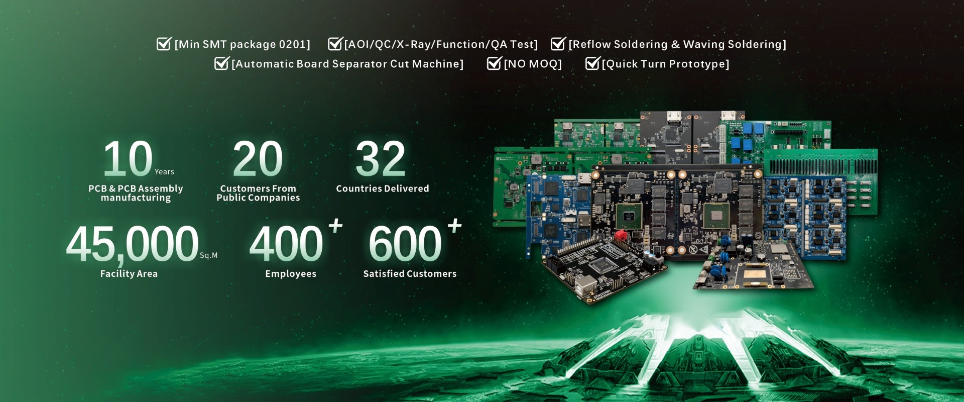chất lượng SMT PCB hội nhà máy