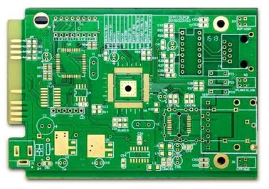 Giá tốt. FR4 4 Lớp 2U'' 2OZ HASL/ENIG Surface PCB Prototype ENIG Green Soldmask White Silkscreen With Gold Finger trực tuyến