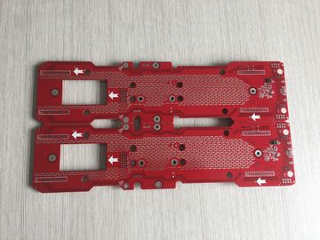 Giá tốt. Mặt nạ hàn đỏ HASL UL 94V0 FR4 PCB lắp ráp trực tuyến