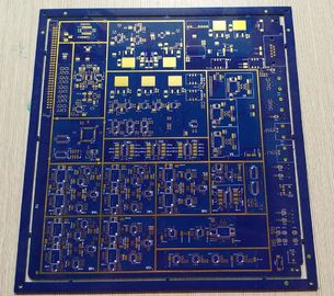 Giá tốt. 8 lớp FR4 Blue Soldmask 1.6mm 1OZ Đồng dày 1OZ Bảng PCB nhiều lớp trực tuyến
