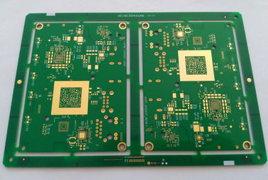 Giá tốt. 10 lớp HDI FR4 Bảng mạch PCB ENIG màu xanh lá cây hàn lỗ khoan min 0,1mm trực tuyến