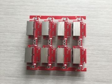 Giá tốt. UL 94V0 FR4 Hội đồng bảng mạch điện tử Red Soldermask PCB Service trực tuyến