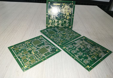 Giá tốt. 4 lớp Multilayer PCB Board ENIG với màu xanh lá cây soldmask trắng silkscreen trực tuyến