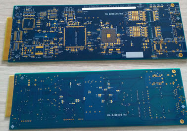 Giá tốt. 6 lớp FR4 Tạo mẫu PCB ENIG Bề mặt cứng Mạ vàng Ngón tay 10u 