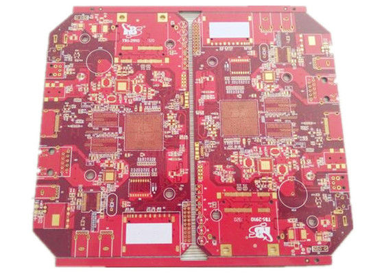 Giá tốt. PCBA 4 Lớp FR 4 Đỏ Soldmask PCB dịch vụ lắp ráp PCB đồng nặng trực tuyến